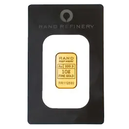 Rand Refinery 10 Gramm Goldbarren Elefant