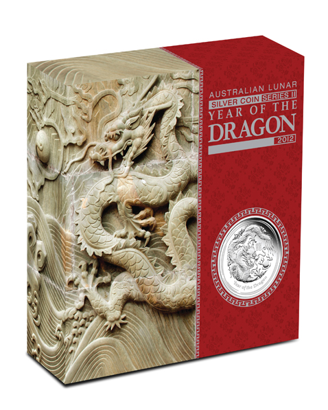 Lunar II Drache 5 Unzen Umverpackung 2012