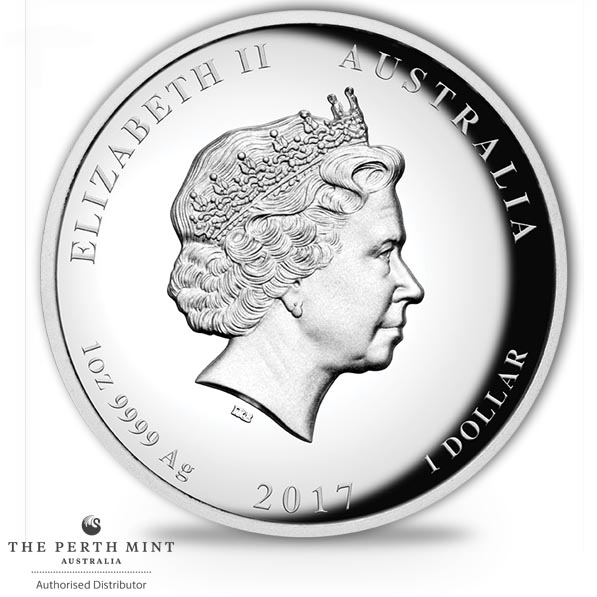 Lunar II 1 Dollar 2017 High Relief 