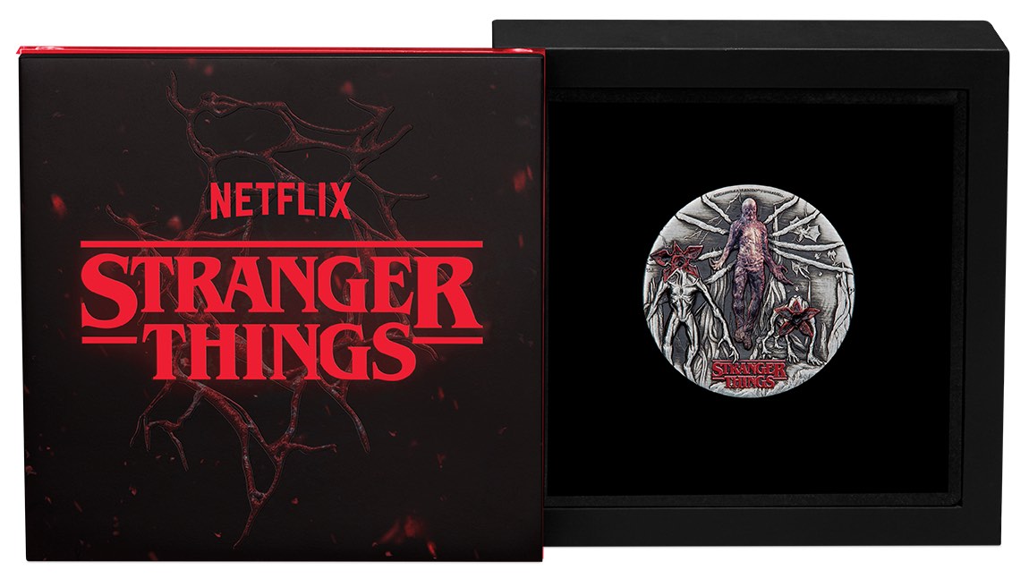 Stranger Things 2 Oz Silber in der Box Villains