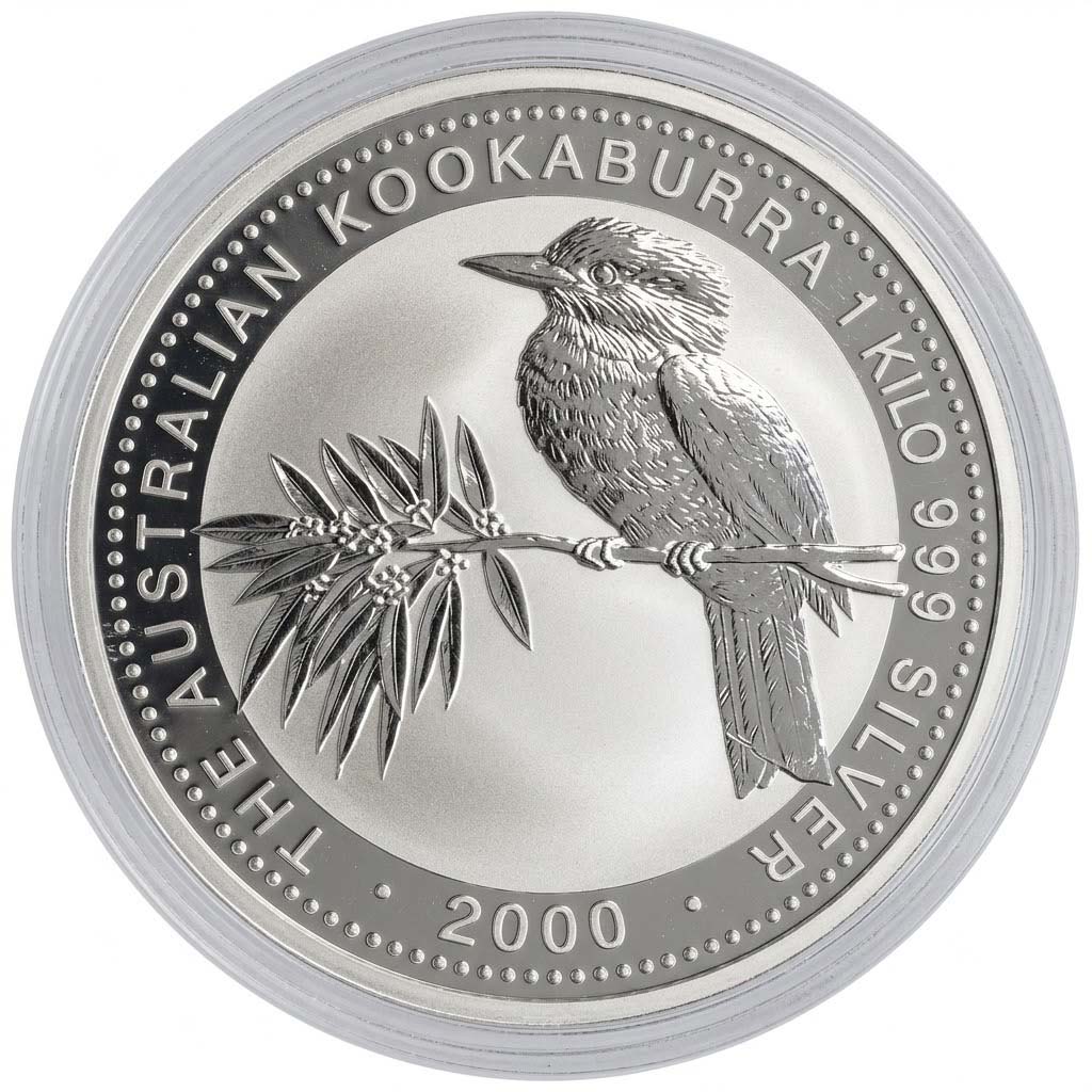 Kookaburra 1 Kilo Silber 2000 kaufen und verkaufen