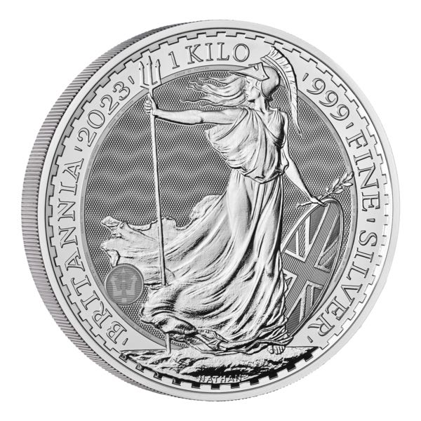Britannia 1 KG Silber - Charles - 2023*