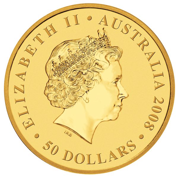 50 Dollar Australien Känguru 2008