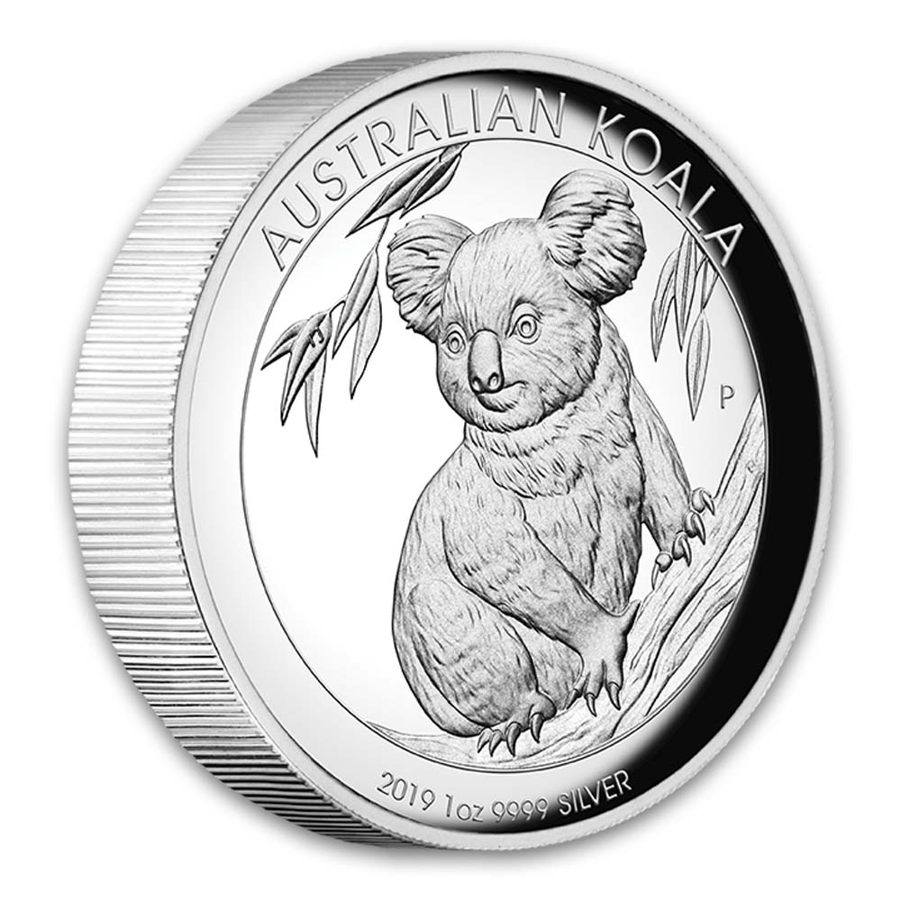 Koala 1 Oz Silber High Relief 2019 kaufen & verkaufen 