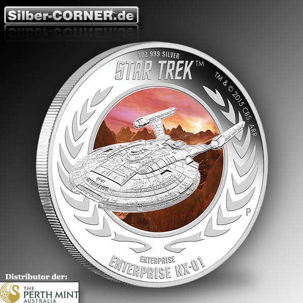 Enterprise NX 1 Oz Silber 
