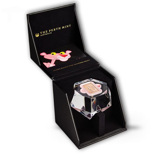 Pink Panther Umverpackung Goldmünze