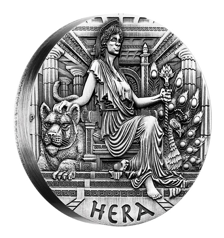 Hera 2 oz siber antik finish 2015 