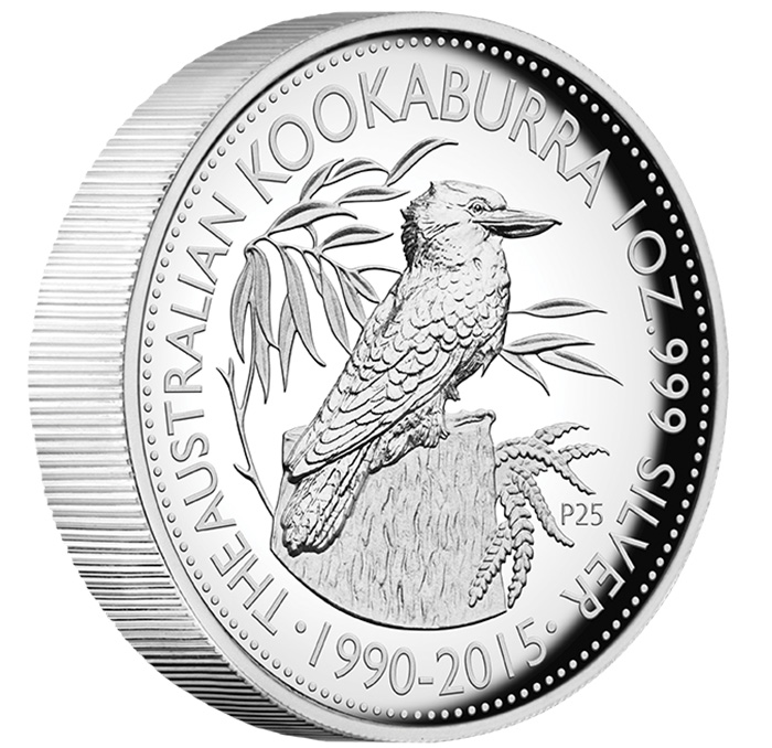 Kookaburra 1 Oz Silber High Relief 2015 kaufen und verkaufen