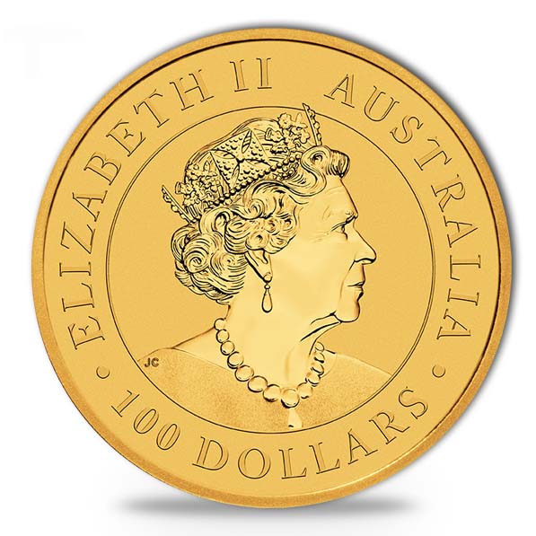 Welcome Stranger 1 oz Gold 2019 Wertseite Elizabeth II Silber-CORNER.de