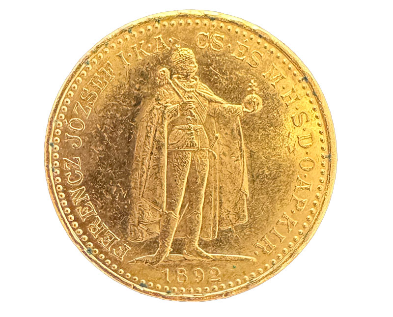 20 Korona Ungarn Goldmünze verschiedene Jahrgänge