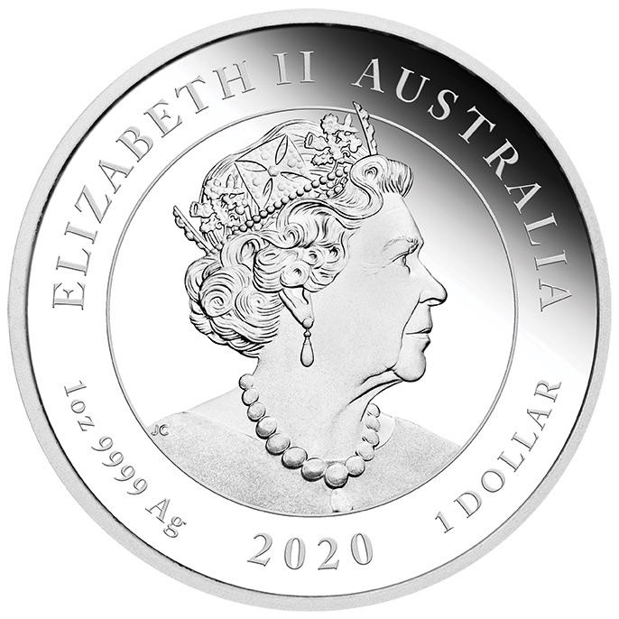 1 Dollar Silbermünze 2020 
