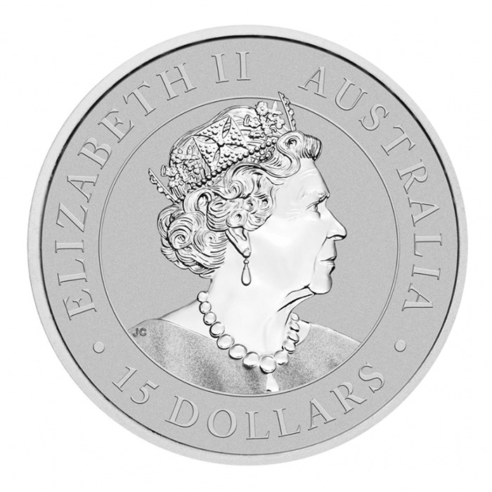 Kookaburra 15 Dollar Platin 2022