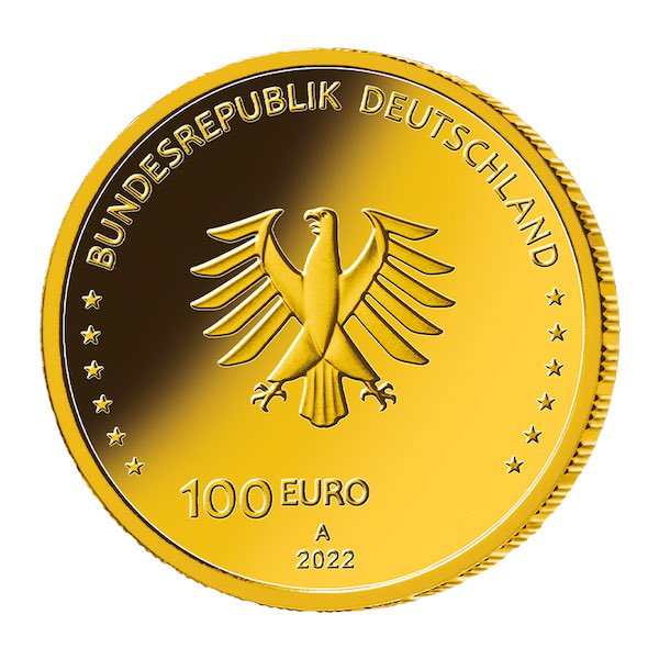 100 Euro Goldmünze 2022