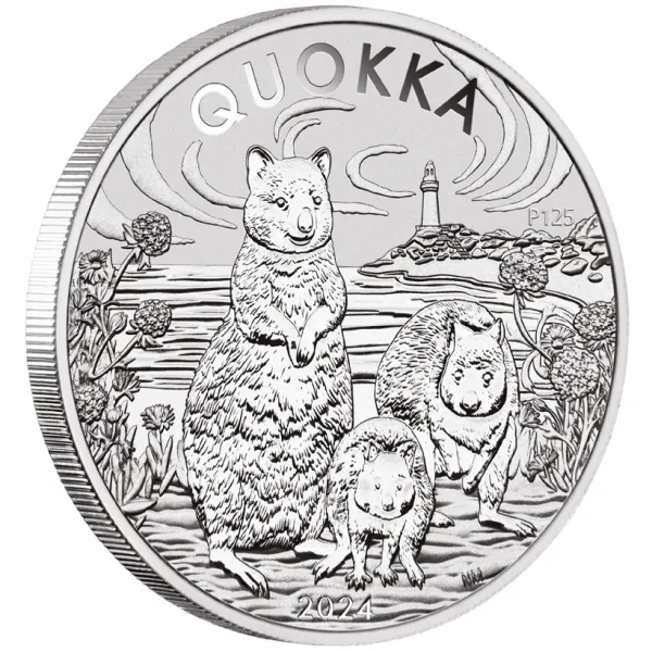 Australien Quokka 1 Unze Silber 2024
