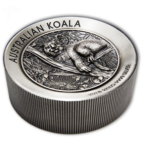 2 Kilogramm Koala Silbermünze 2018