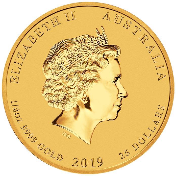 lunar 2 Schwein 25 Dollar 2019