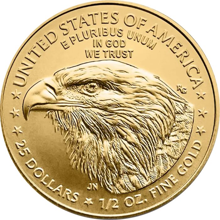 25 Dollar American Eagle Gold 2025