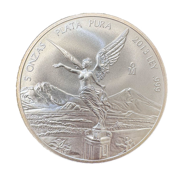 Mexiko Libertad 5 Unzen Silbermünze kaufen Silber-CORNER.de