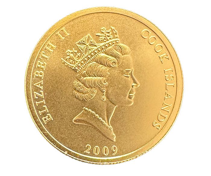Cook Island Goldmünze 25 Dollar
