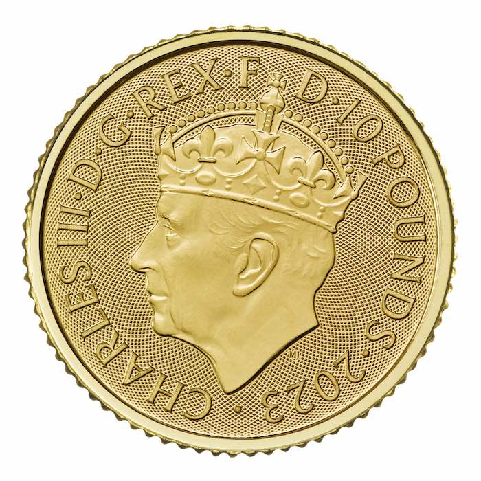 10 Pfund Coronation Coin King Charles