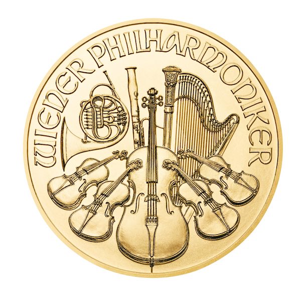 Philharmoniker 1/4 Unze Goldmünze
