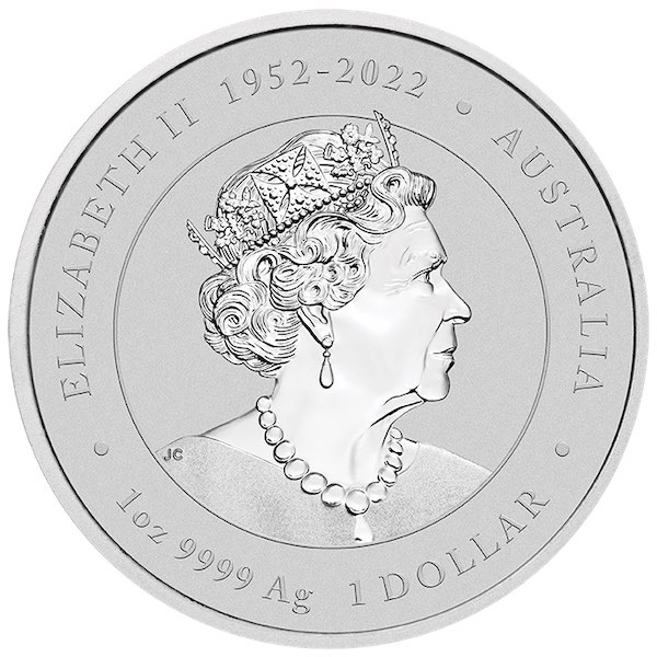 1 Dollar Drache lila 2024