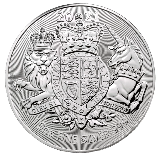 Royal Arms 10 Oz Silbermünze 2021 kaufen und verkaufen