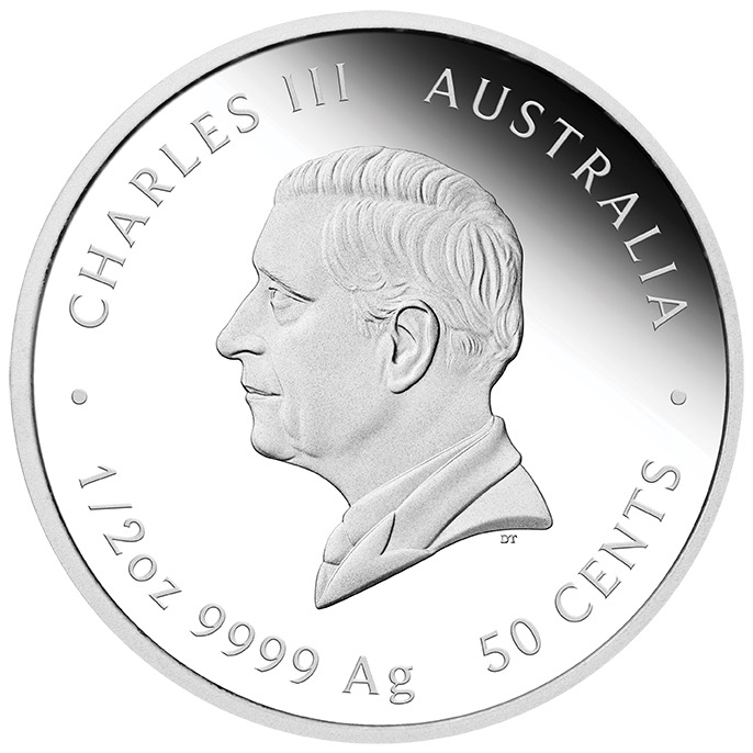 50 Cent Lunar 3 Three Coin Set silber