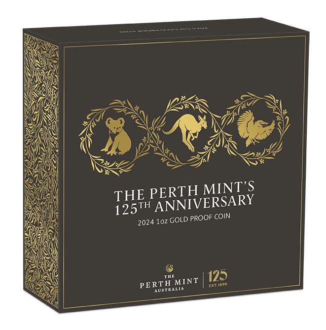 Verpackung 125 Jahre Gold Proof 