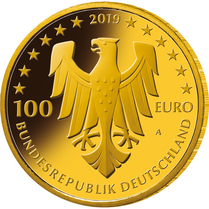 Goldmünze 100 Euro 2019