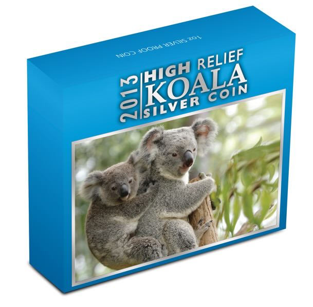 Umverpackung High Relief Silber 2013
