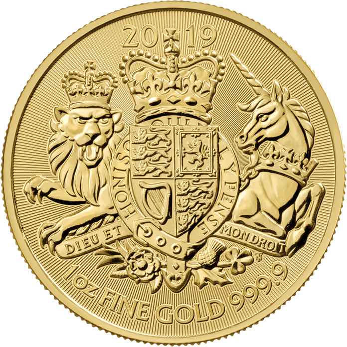 Royal Arms 1 Oz Gold 2019
