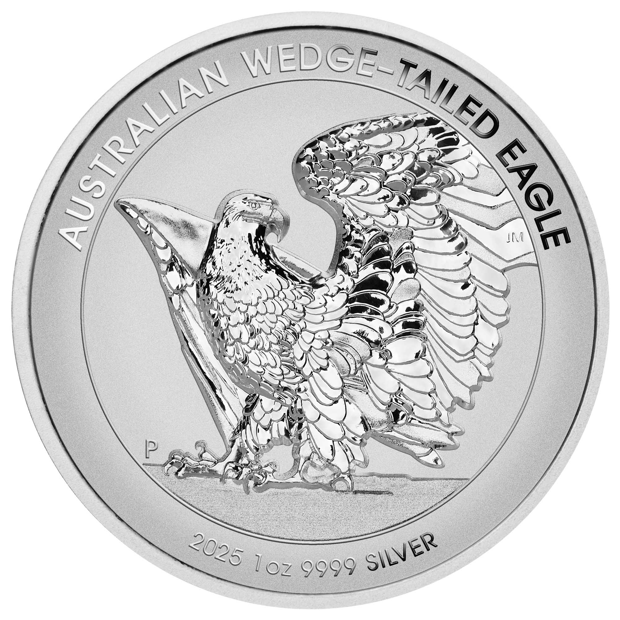 Wedge Tailed Eagle 1 Unze Silber HIgh Relief Reverse Proof 2025
