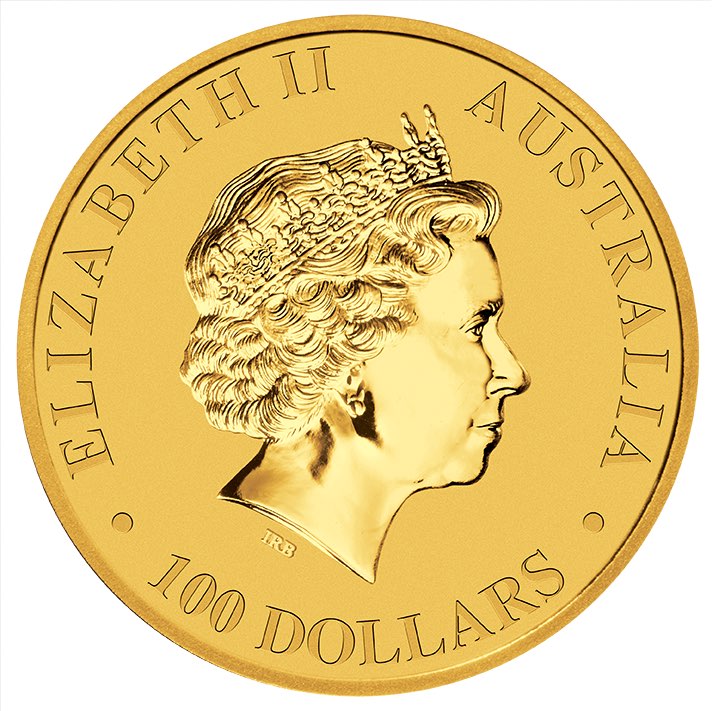 100 Dollar Goldmünze Känguru 2015