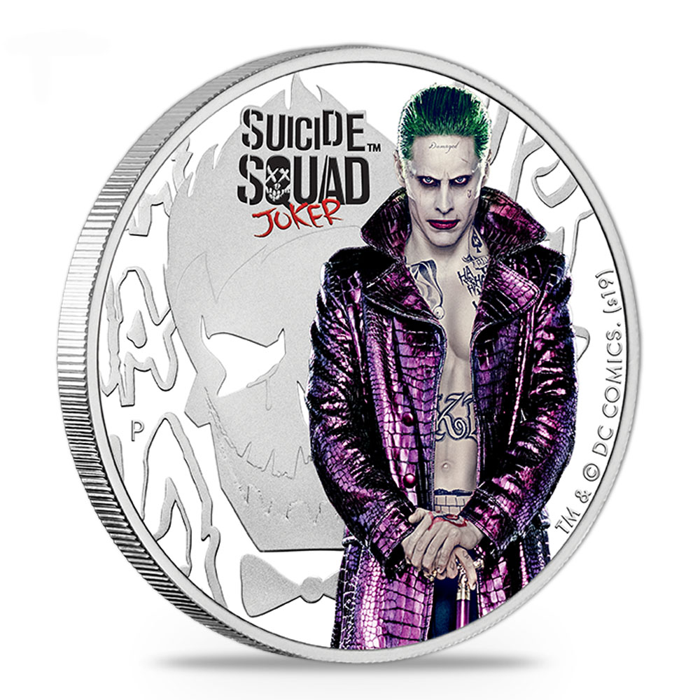 Suicide Squad - Joker 2019 1 Oz Silber Proof*