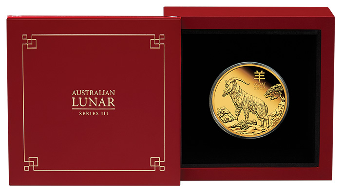 Lunar 3 Proof Sammlerbox 1 OZ Gold 2027