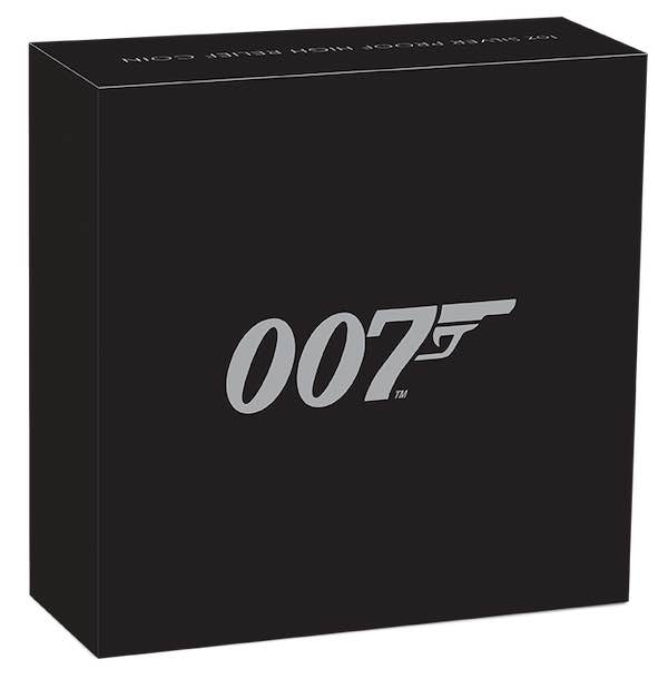 007 Verpackung für High Relief Münze mit Logo