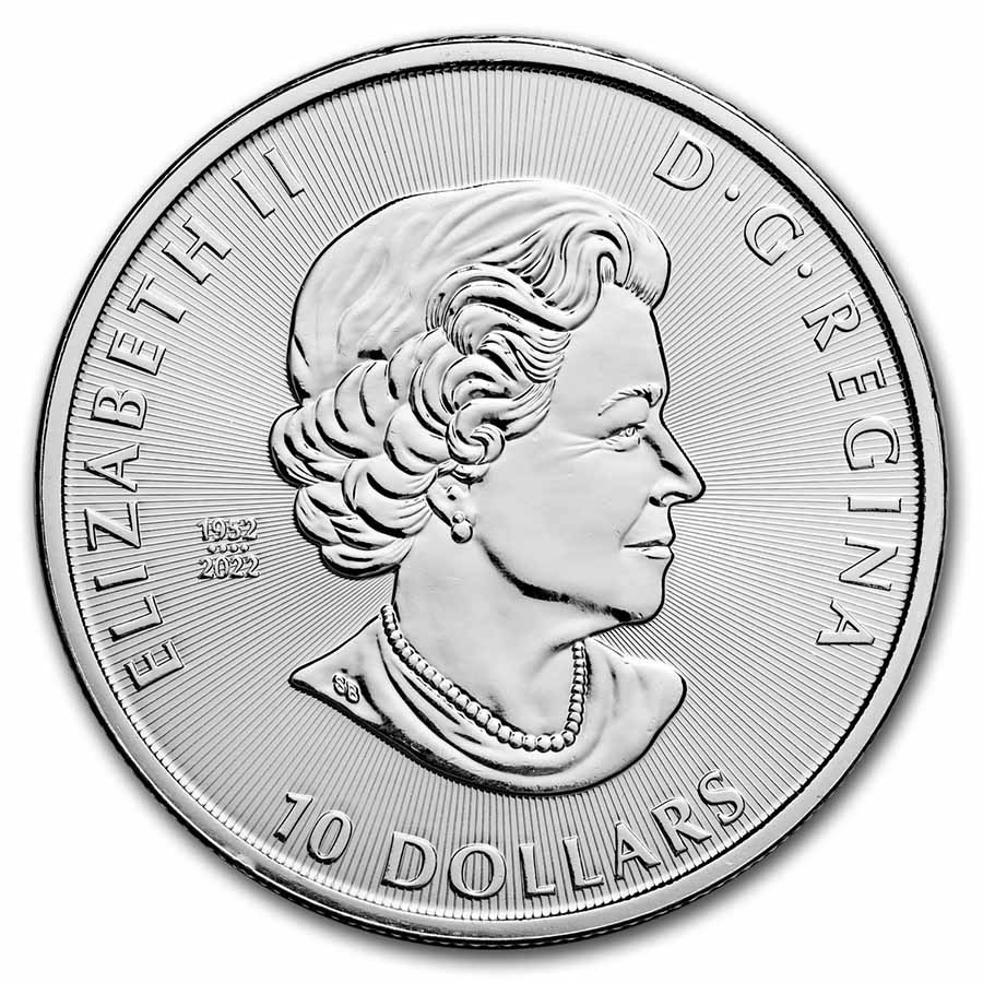 10 Dollar Smilodon Silbermünze kaufen & Verkaufen
