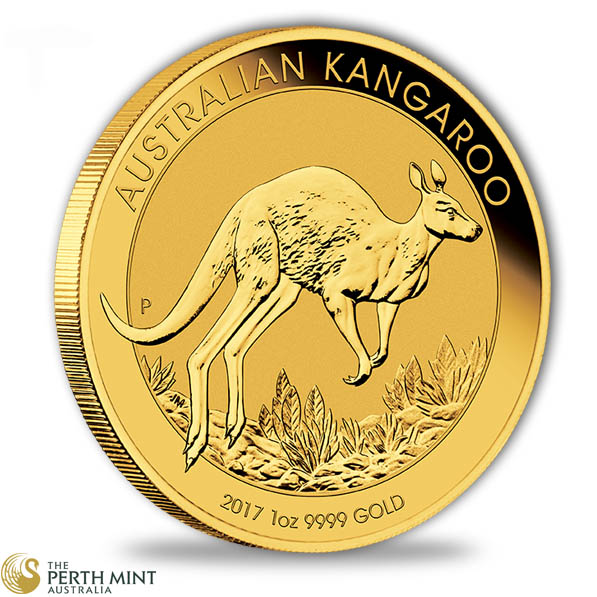 Känguru 1 Oz Goldmünze 2017