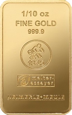 Heimerle & Meule 1/10 Unze Goldbarren kaufen und verkaufen