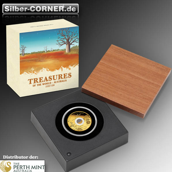Treasures of the World 1 Oz Gold 2014 Känguru
