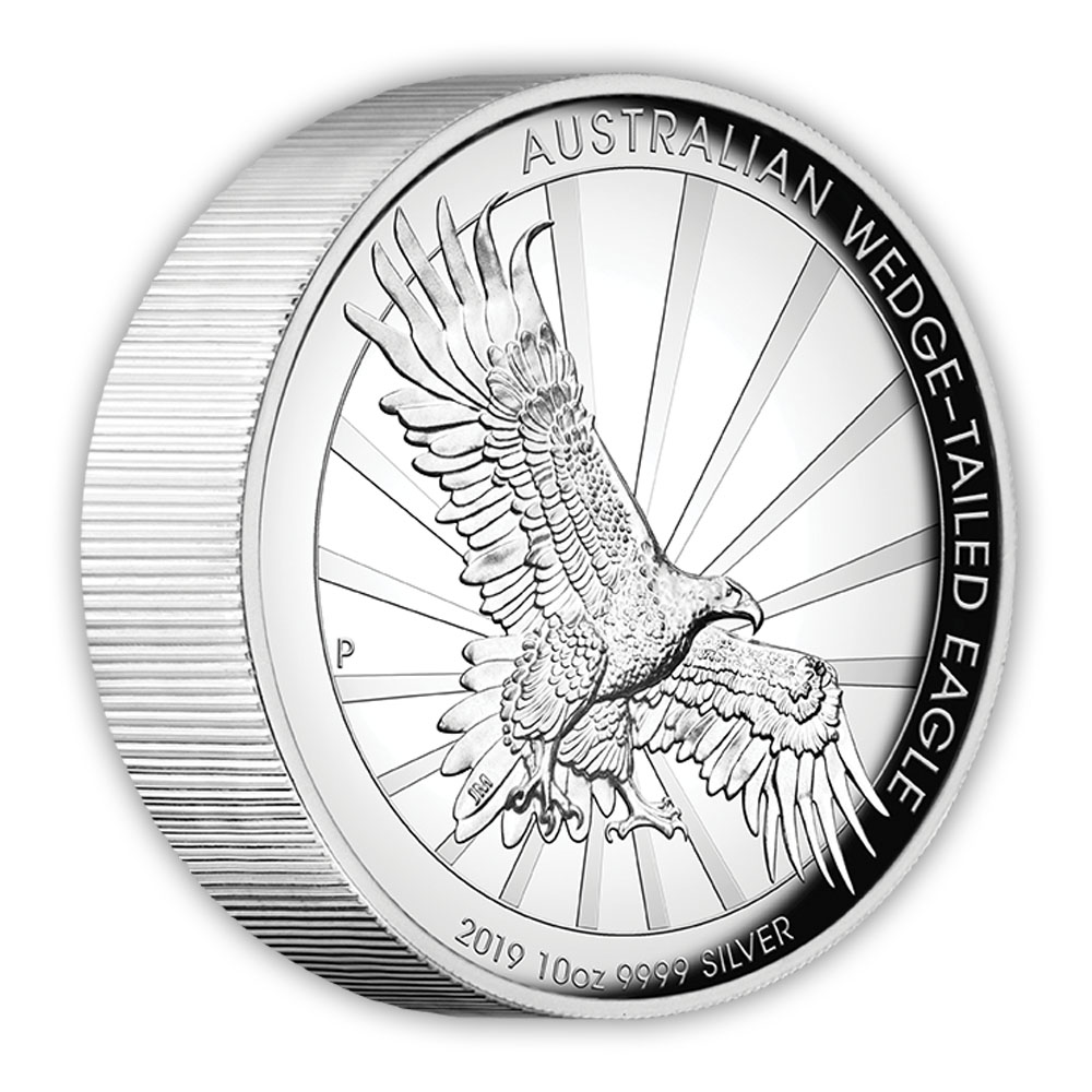 Australian Wedge Tailed Eagle 2019 10 Oz Silber *