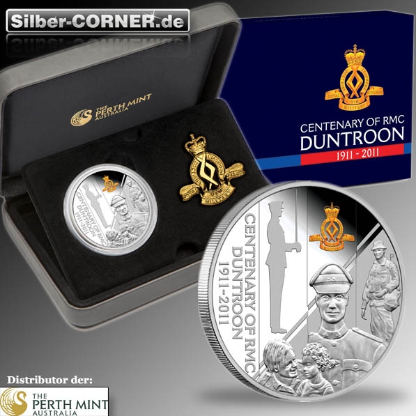 Centenary of RMC Duntroon 1 Oz Silber Proof*