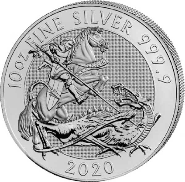 10 Oz Valiant Silbermünze 2020