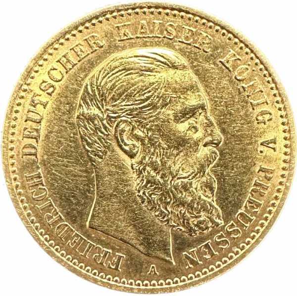 Friedrich 3. 10 Mark Goldmünze 1888