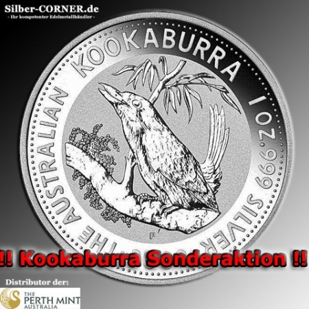 1992 Silber Kookaburra 1 Oz 