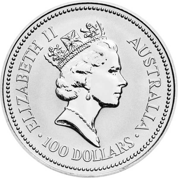 1 Unze 100 Dollar Koala Platinmünze verschiedene 