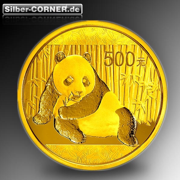 500 Yuan China Panda 2015