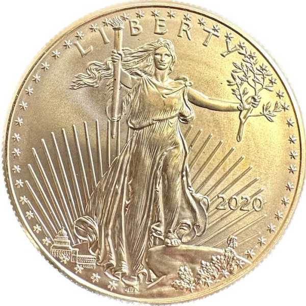 American Eagle Gold 2022 1 Unze Gold