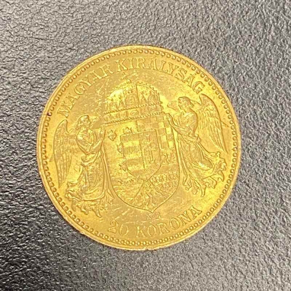 Ungarn 20 Kronen Goldmünze